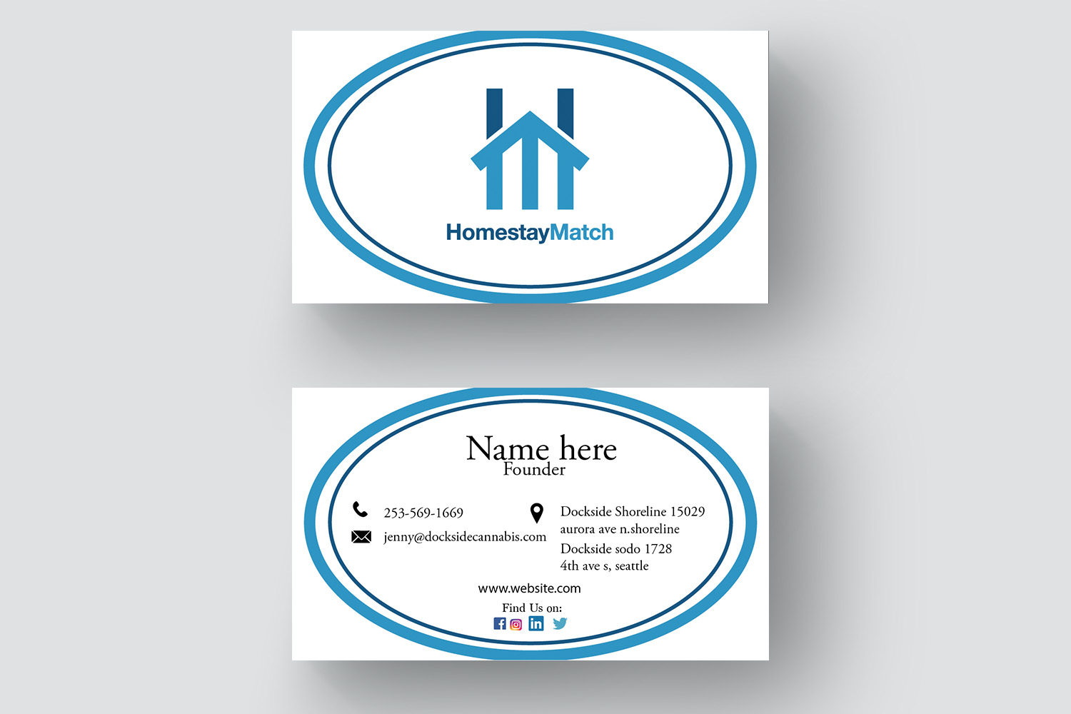 Business Card Design by Kareem Afifi for H.S Match LLC | Design #18164335