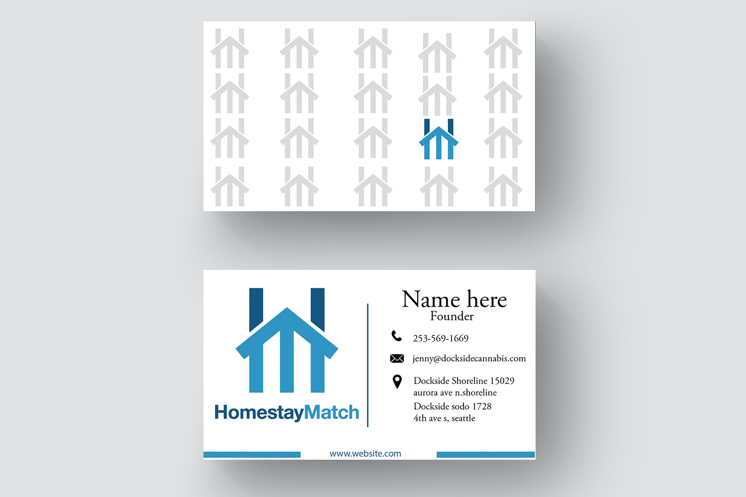 Business Card Design by Kareem Afifi for H.S Match LLC | Design #18164425
