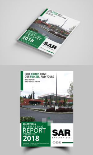 Business Report Cover | Flyer Design by ecorokerz