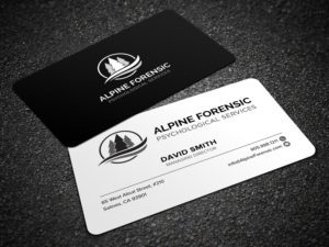 Alpine Forensic | Business Card Design by Sandaruwan
