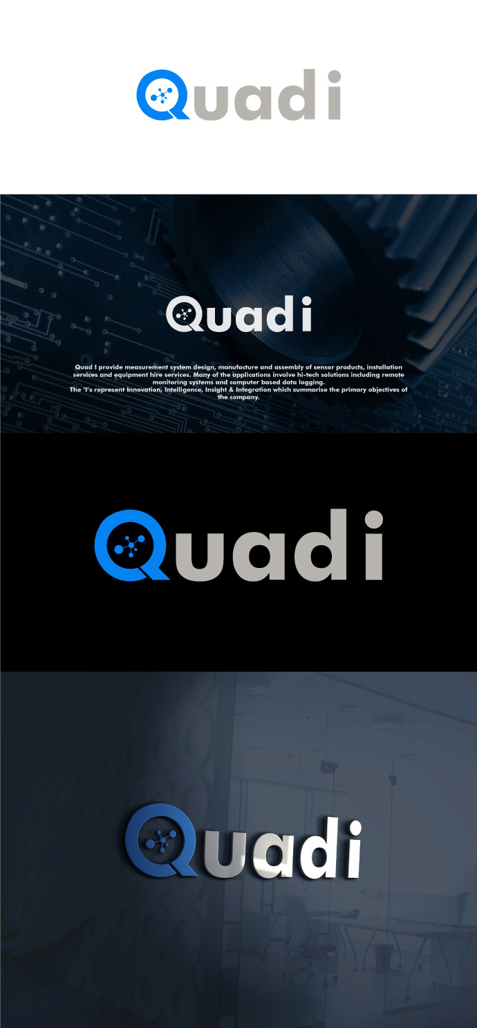 Logo Design by salliyacine77 for Quad I Ltd | Design #18164199
