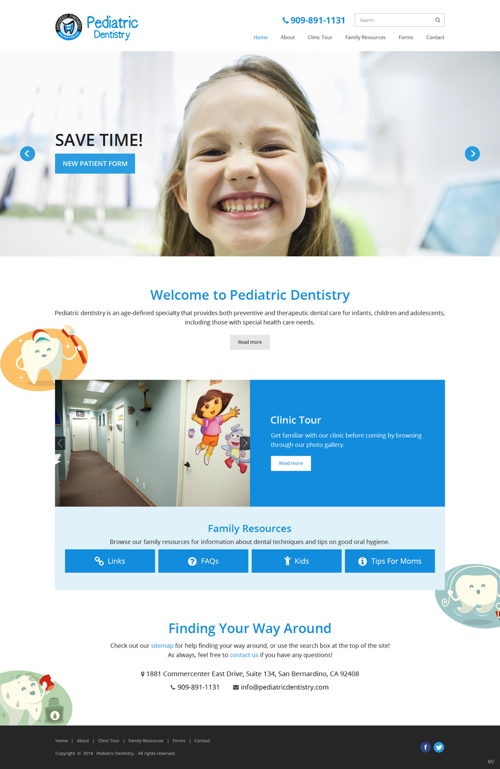 Diseño Web por pb para Pediatric Dentistry | Diseño #18173927
