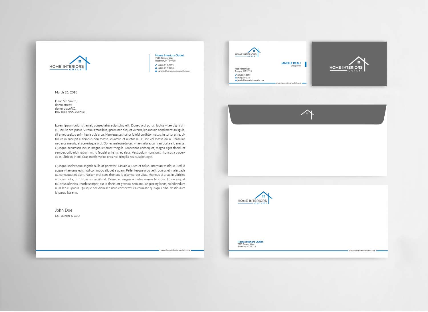 Stationery Design by Right_D for HOC | Design #18165819