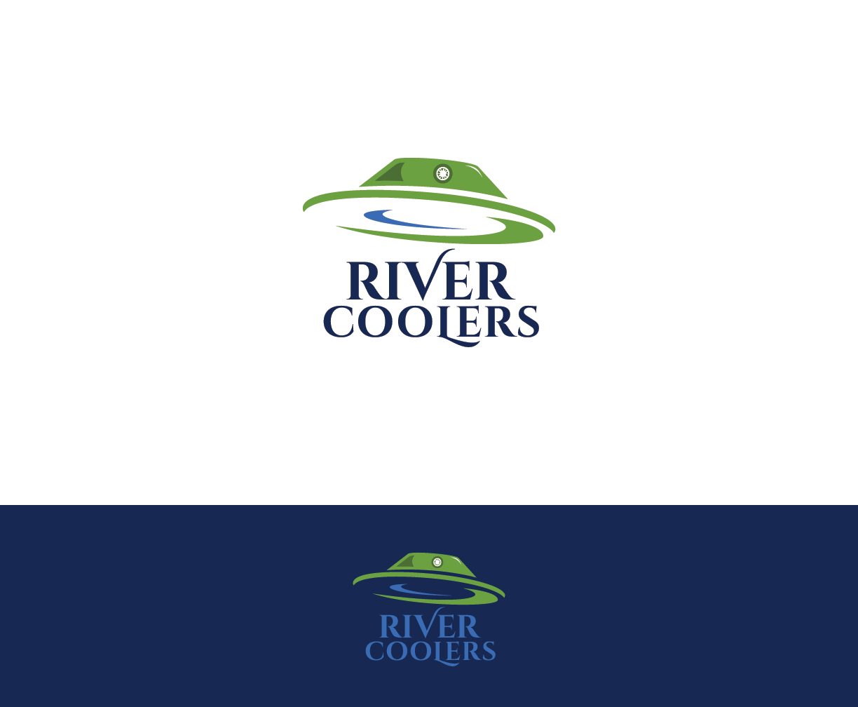 Logo Design by Knockout for river coolers | Design #18158933