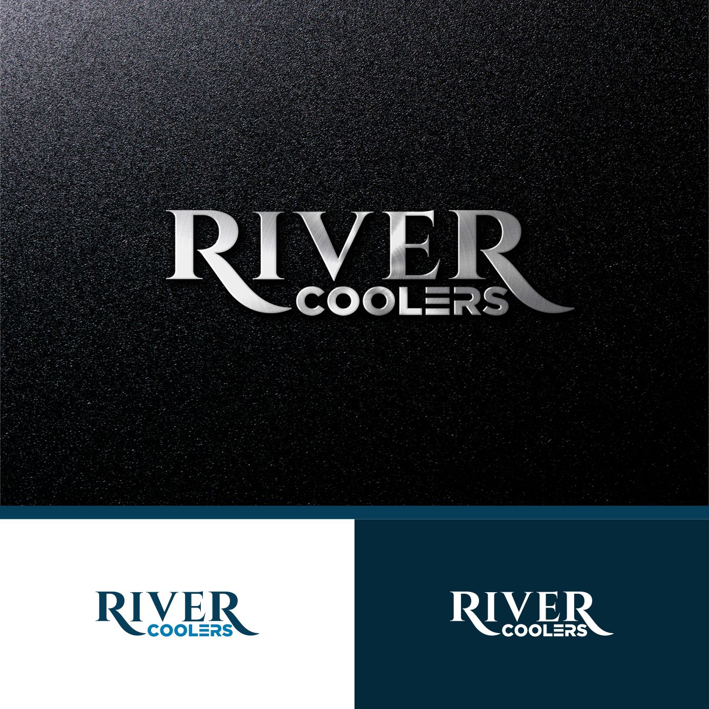 Logo Design by Mariono Fx for river coolers | Design #18152307