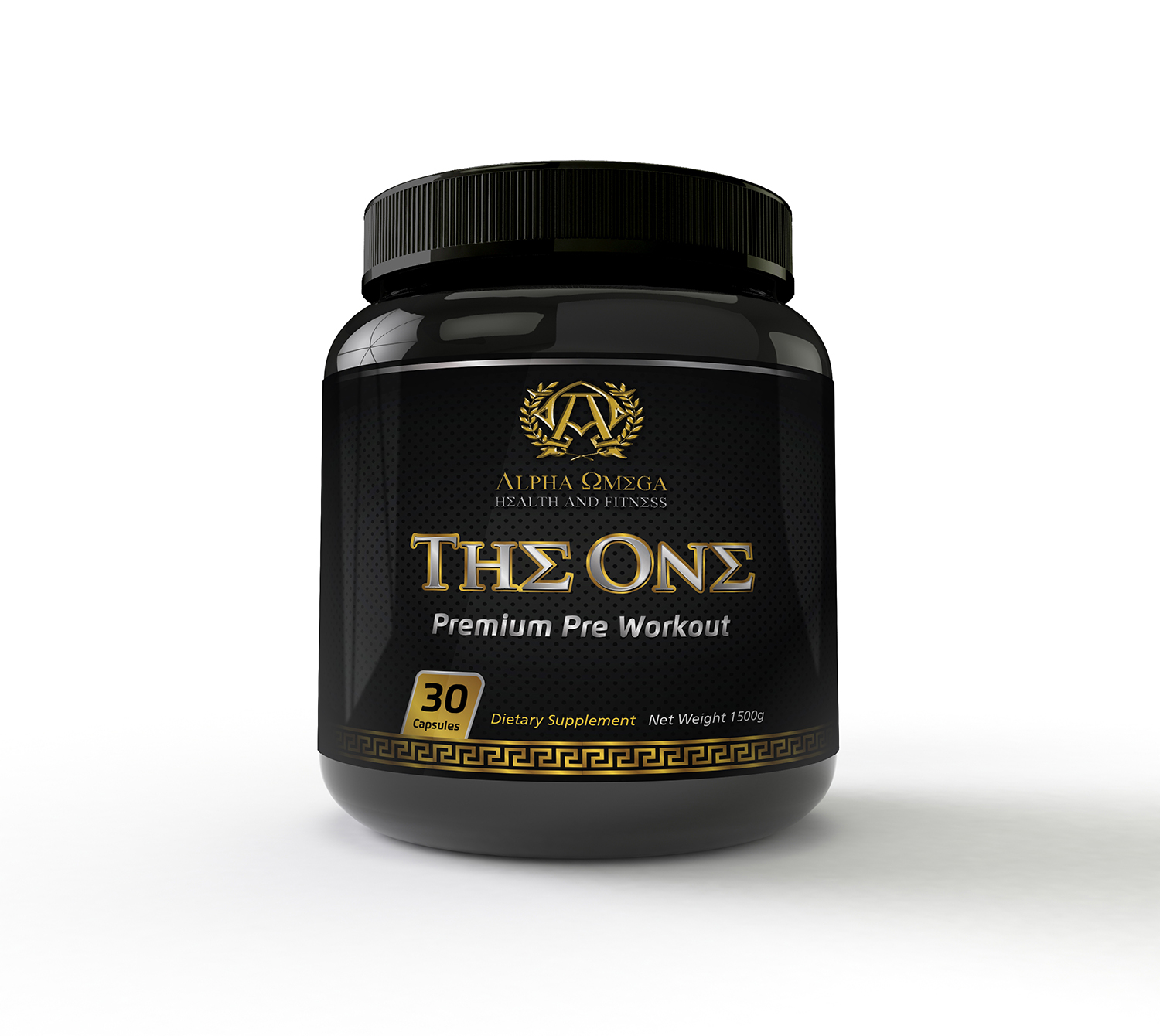 Label Design by mmmarif1982 for Alpha Omega Health & Fitness 2016 | Design #18163666