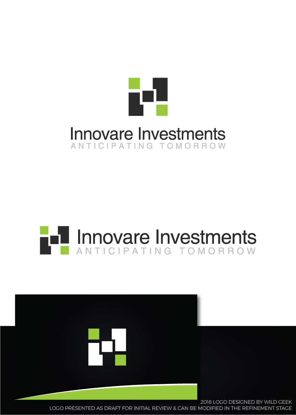 Logo Design by Wild Geek for Innovare Investments LLC | Design #18153927