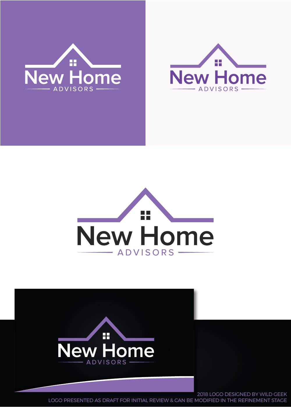 Logo Design by Wild Geek for Advisors Realty Group | Design #18152551