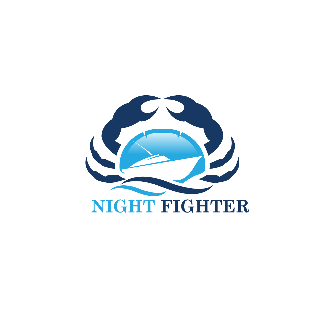 Logo Design by creative.bugs for Night fighter  | Design #18171873