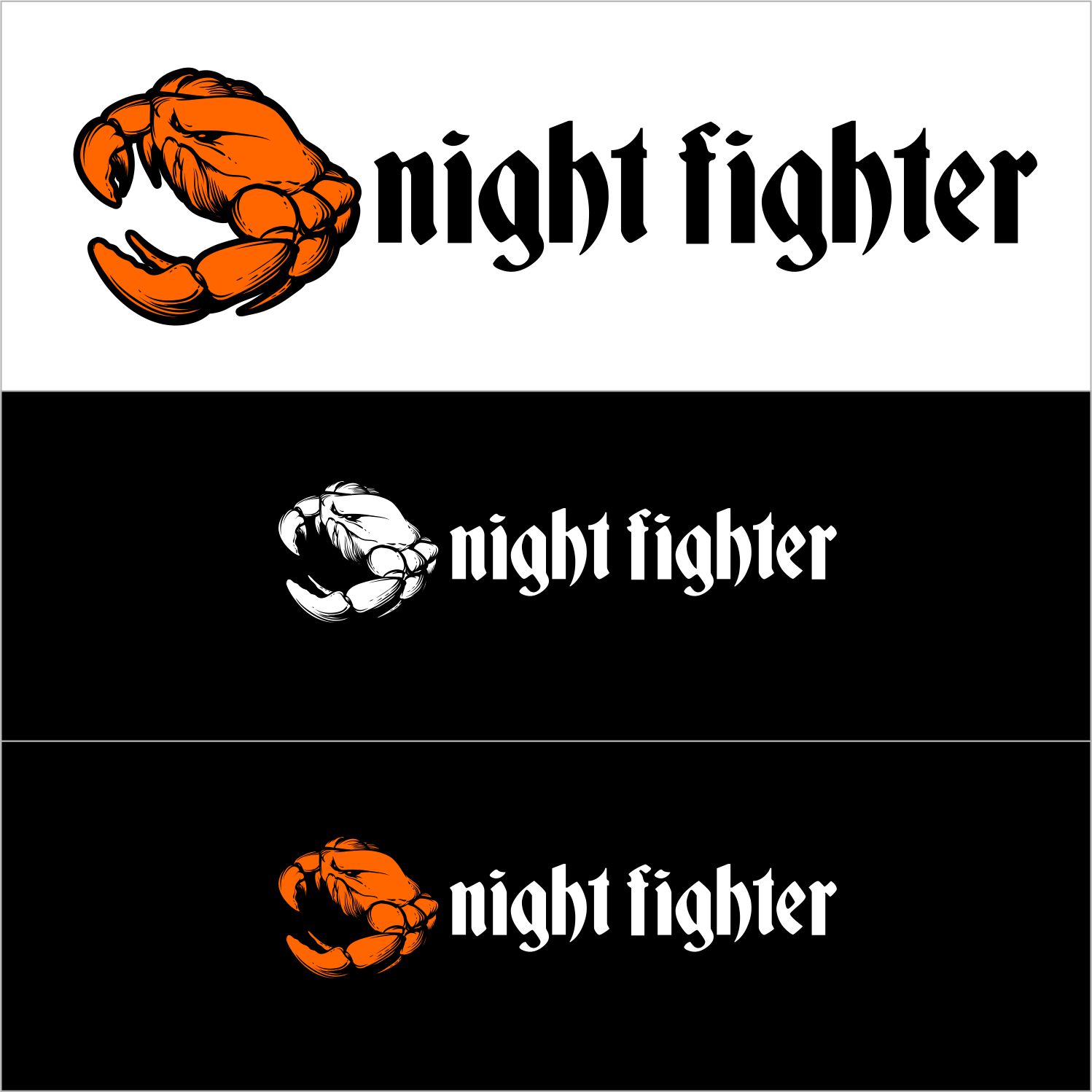 Logo Design by vladst2004 for Night fighter  | Design #18172766