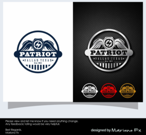 Logo Design by Mariono Fx for Patriot | Design: #18172485