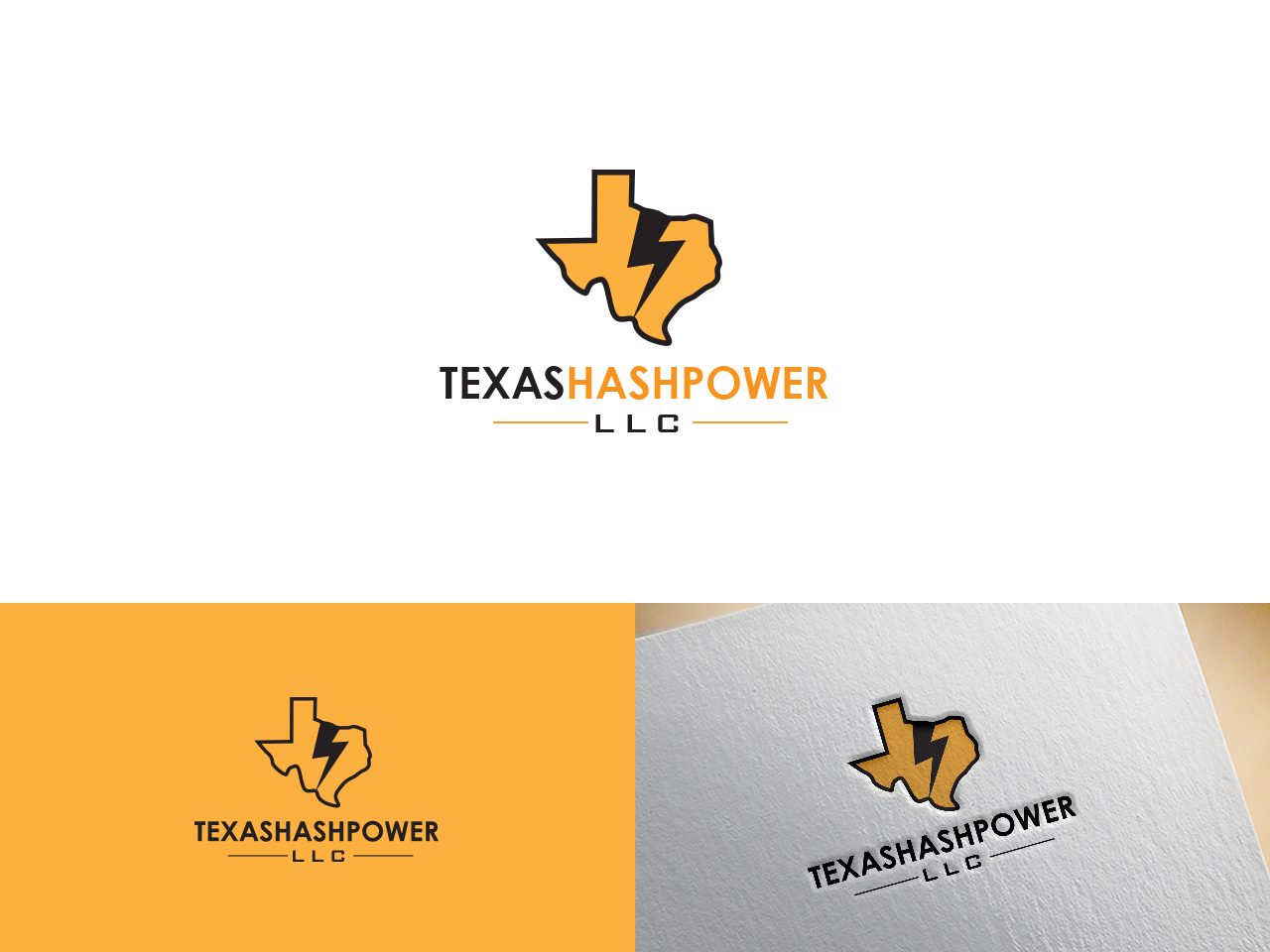 Logo Design by ArtMissile for TexasHashPower, LLC | Design #18253336