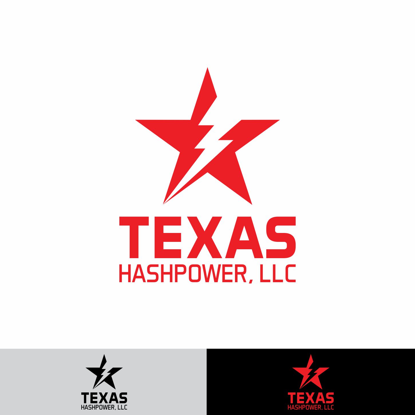 Logo Design by ev. for TexasHashPower, LLC | Design #18178300