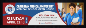 Caribbean Medical University Open House Billboard | Billboard Design by ecorokerz
