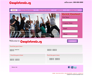 Diseño Web por Mahe Bhag para este proyecto | Diseño: #672603