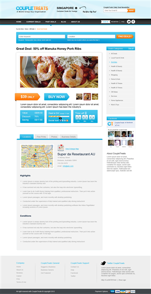 Diseño Web por the-lion-king para este proyecto | Diseño: #702922
