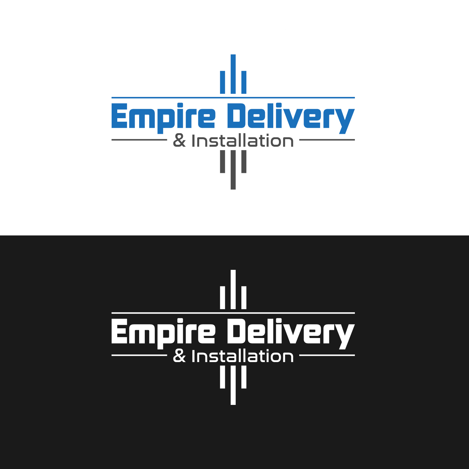 Bold, Serious, Home Improvement Logo Design for Empire Delivery