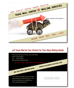 Graphic Design by Olga Blankenship for Texas Mail Center | Design: #49909