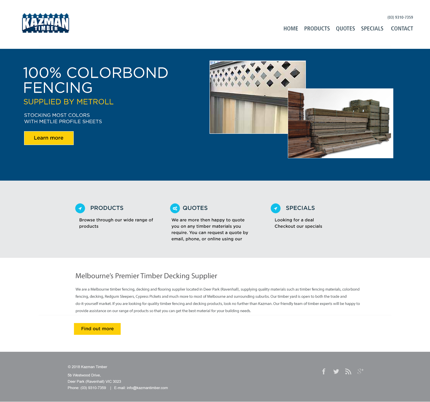 Wordpress Design by yadunath for Kazman Timber | Design #18272812