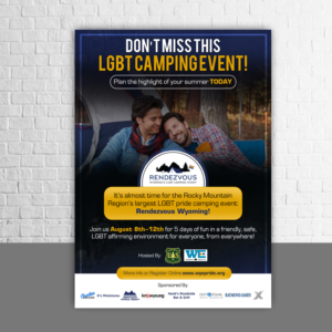 Event Flyer - LGBT Camping Event | Flyer Design by Deepak_9_Malhotra