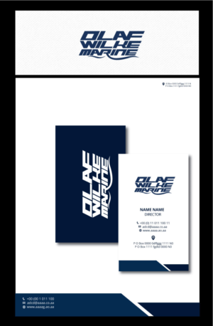 Logo Design by zebronicgraphic for Olaf Wilke Marine | Design: #18174722
