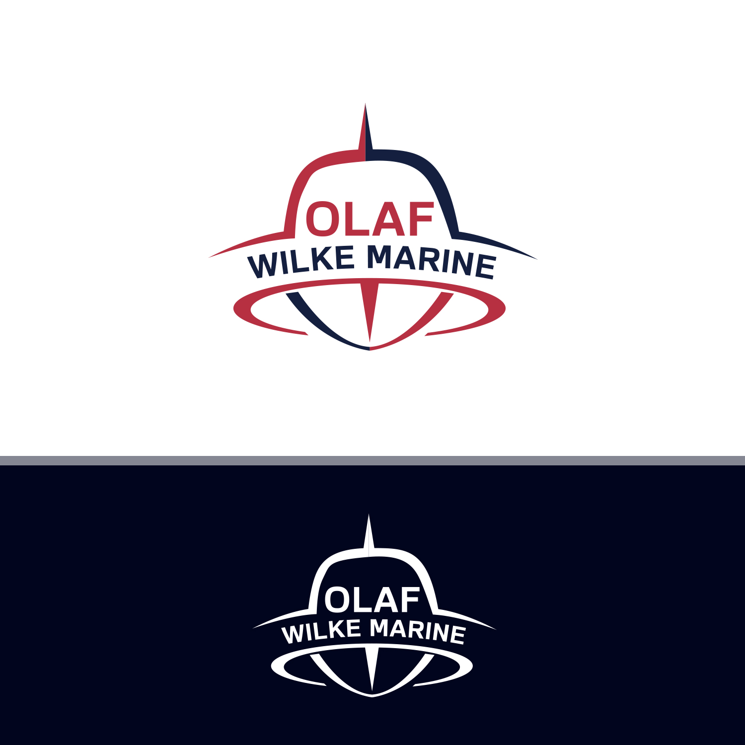 Logo Design by Maxo-Biz for Olaf Wilke Marine | Design #18183270