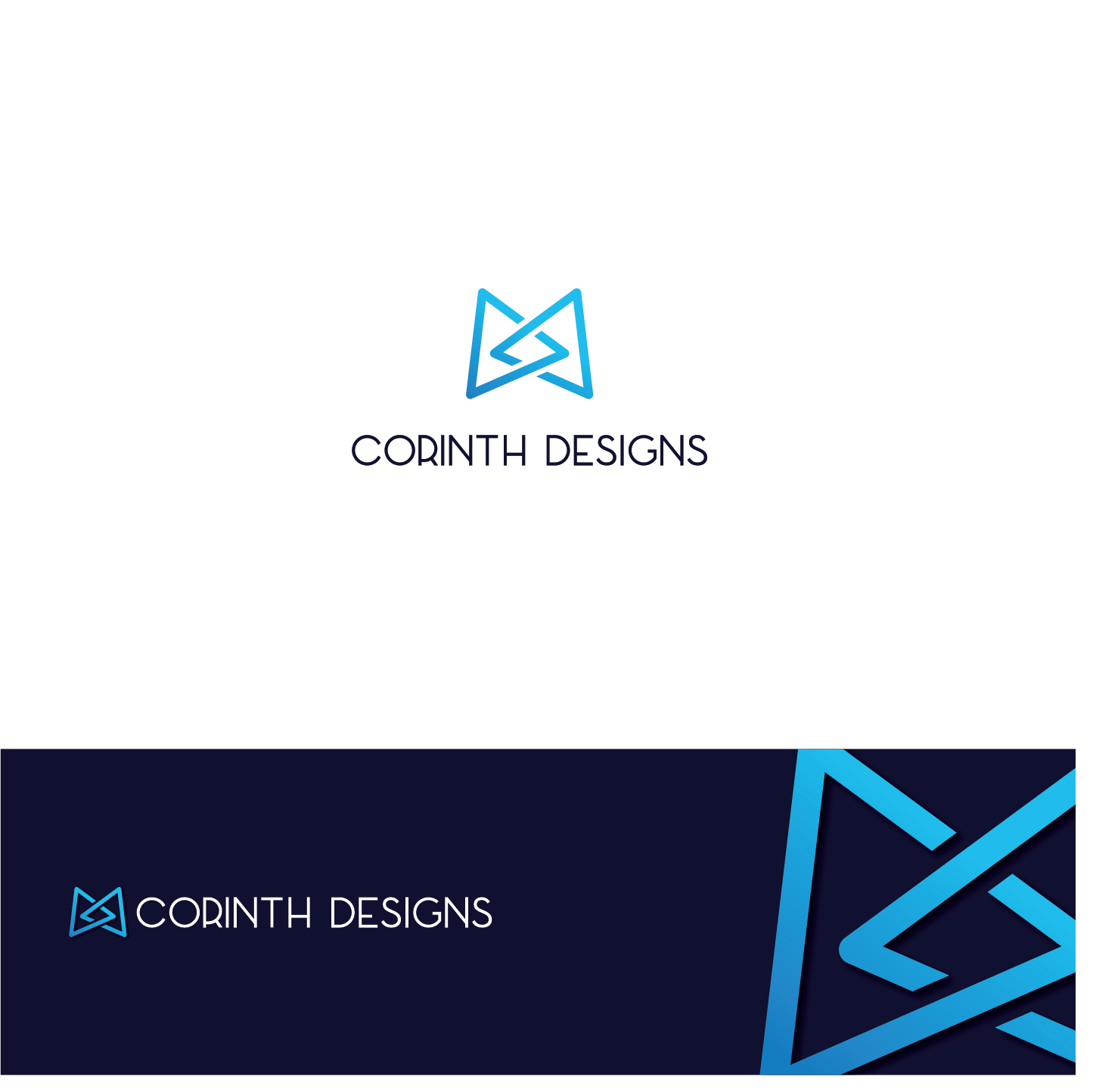 Logo Design by Blind for Corinth Entertainment | Design #18164751