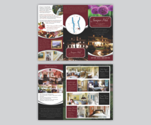 Brochure Design by Cut and Glue for Juniper Hill Bed & Breakfast | Design: #18226749