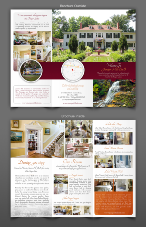 Brochure Design by SAI DESIGNS for Juniper Hill Bed & Breakfast | Design: #18212657
