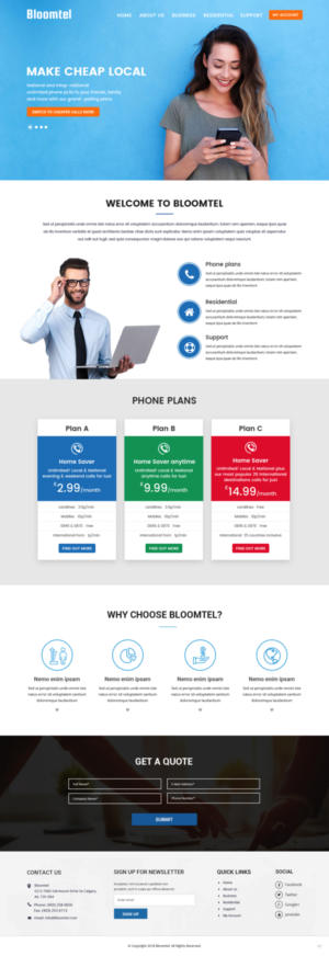 Web Design by pb for this project | Design: #18173880