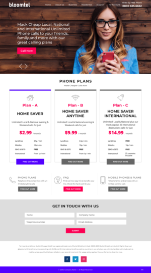 Web Design by pb for this project | Design: #18173889