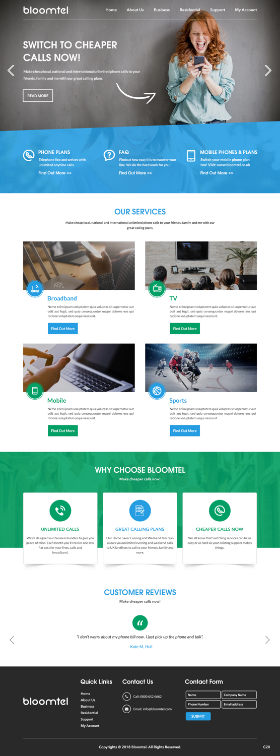 Web Design by pb for this project | Design: #18256525