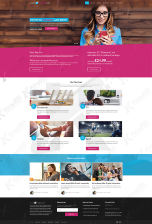 Web Design by Kingdom Vision for this project | Design #18234134