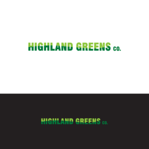 Highland Greens Co.  | Logo Design by tavi