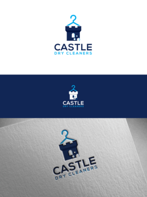 Castle Dry Cleaners | Diseño de Logo por ecorokerz