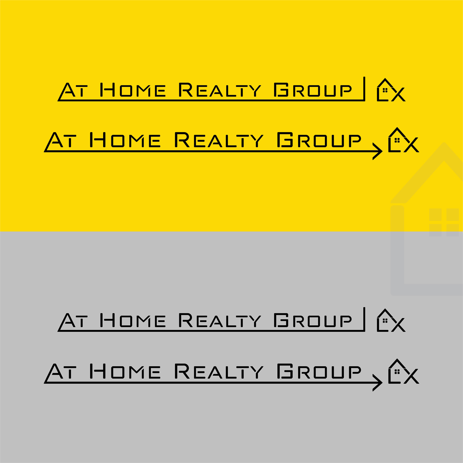 Logo Design by The Filly Studios for At Home Realty Group | Design #18264201
