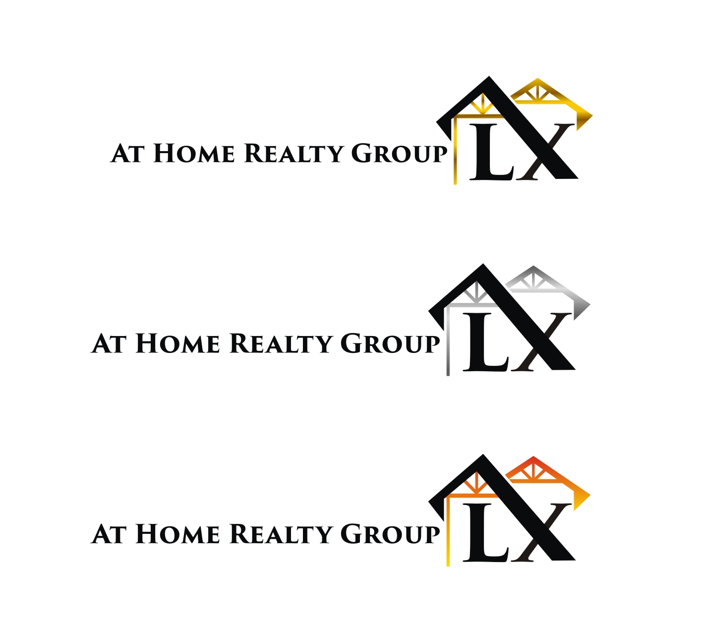 Logo Design by Soul Light for At Home Realty Group | Design #18258529