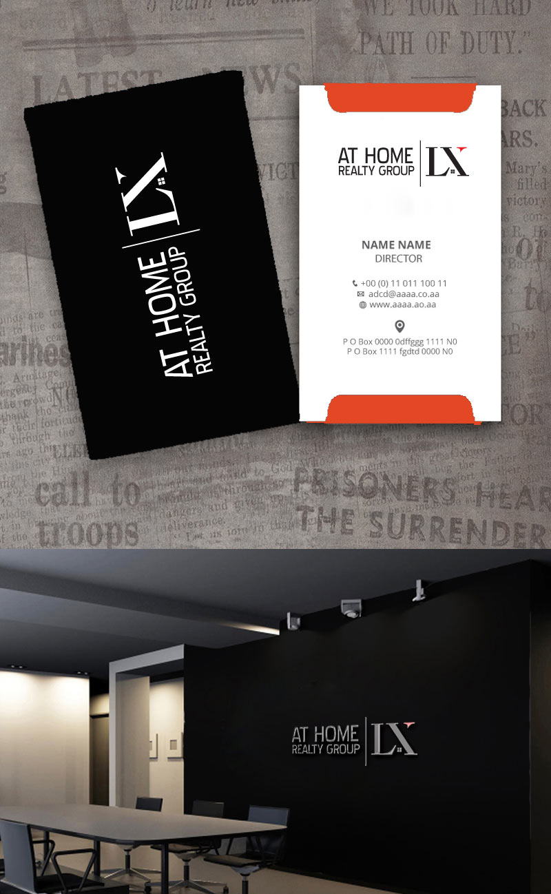 Logo Design by zebronicgraphic for At Home Realty Group | Design #18262911