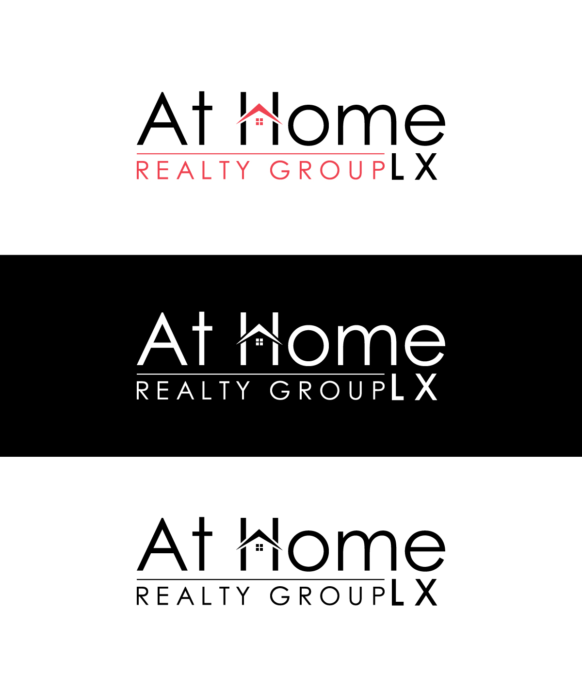 Diseño de Logo por DesignSolution para At Home Realty Group | Diseño #18267601