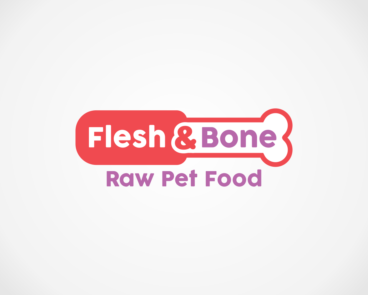 Logo Design by alpino for Flesh and Bone Raw Pet Food | Design #18205636