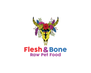 Logo Design by alpino for Flesh and Bone Raw Pet Food | Design: #18247938