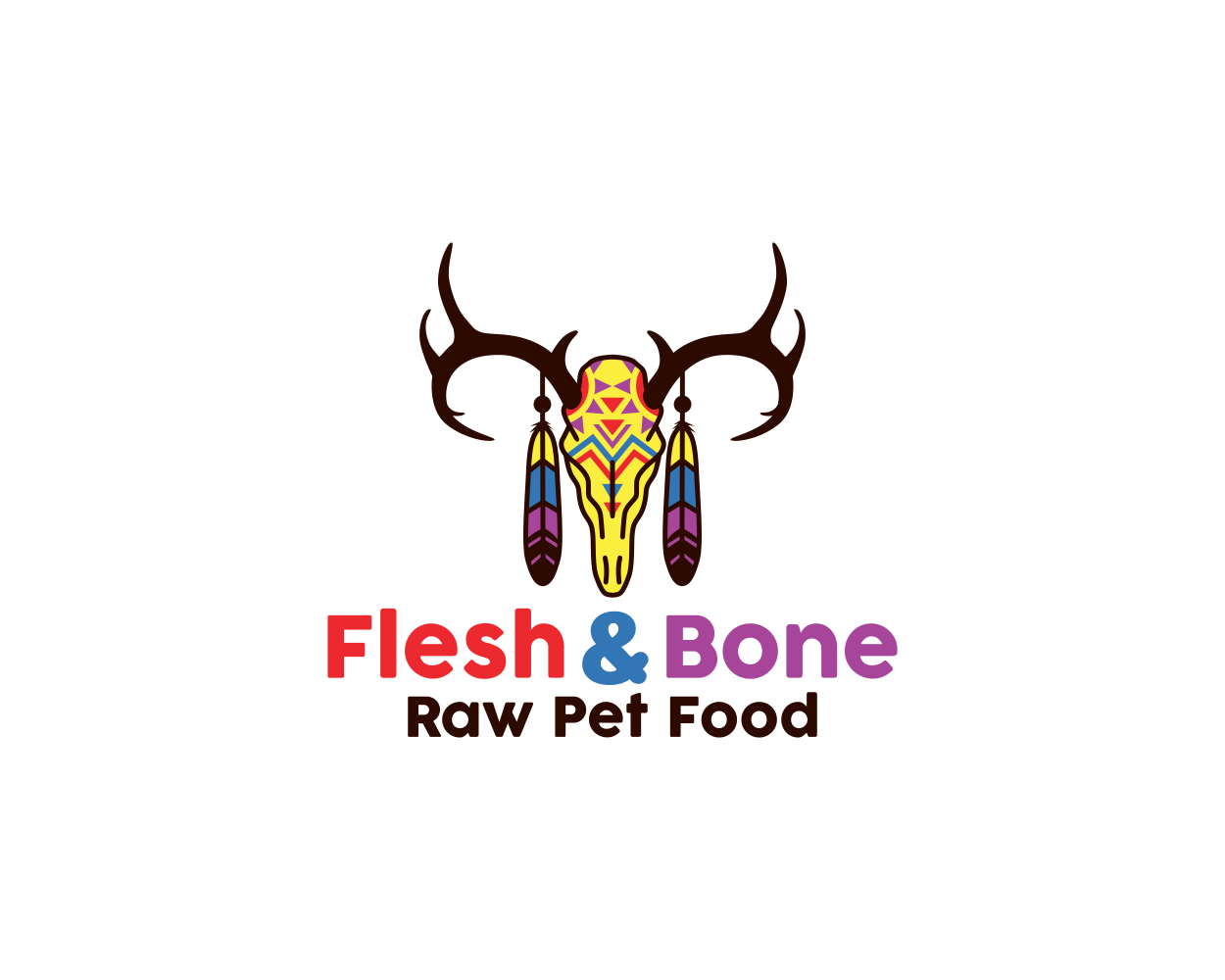 Logo Design by alpino for Flesh and Bone Raw Pet Food | Design #18251310