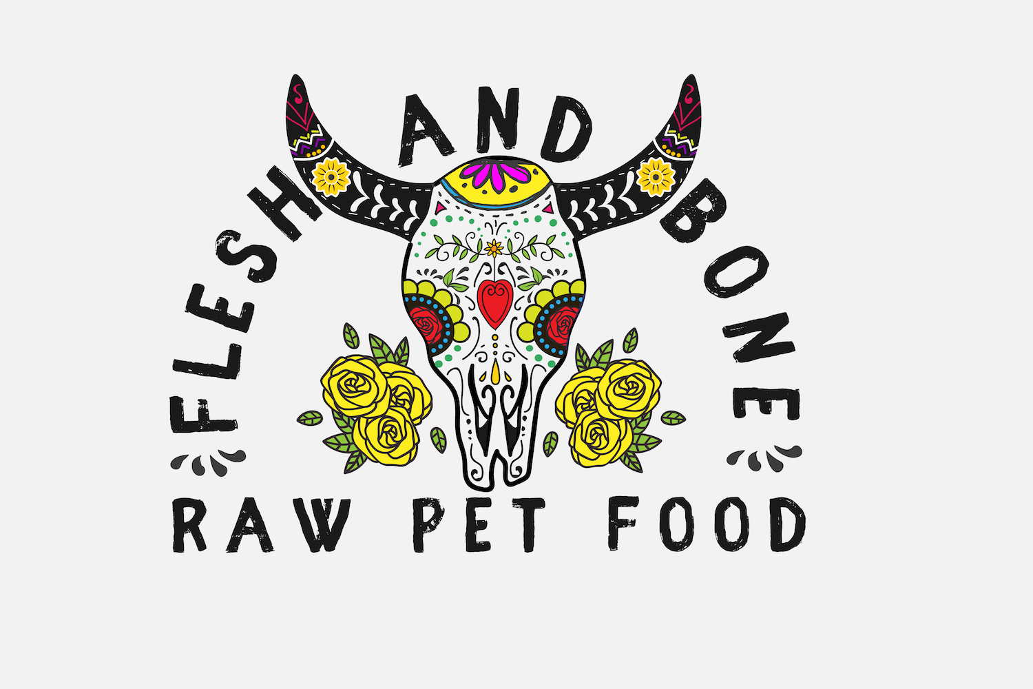Logo Design by Maurissahunter for Flesh and Bone Raw Pet Food | Design #18279047