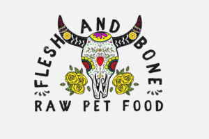 Logo Design by Maurissahunter for Flesh and Bone Raw Pet Food | Design: #18279047