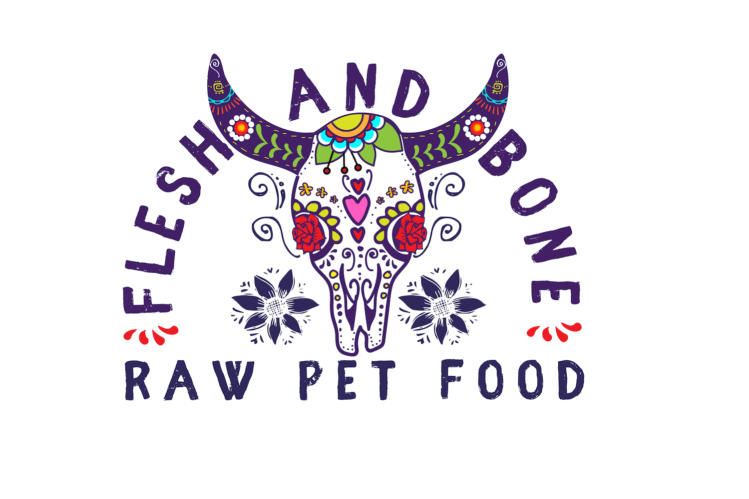 Diseño de Logo por Maurissahunter para Flesh and Bone Raw Pet Food | Diseño #18316547