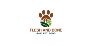 Logo Design by debdesign for Flesh and Bone Raw Pet Food | Design: #18179993