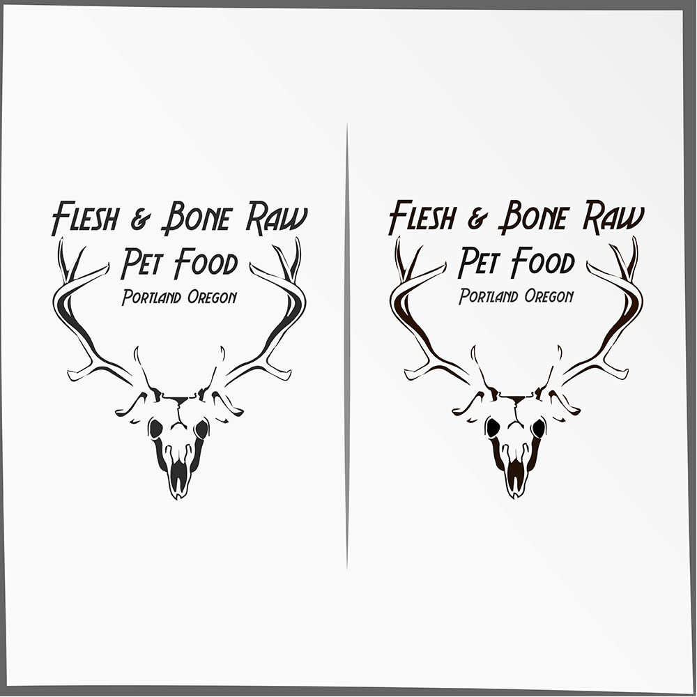 Design de Logo par seobizplanet1 pour Flesh and Bone Raw Pet Food | Design #18241596