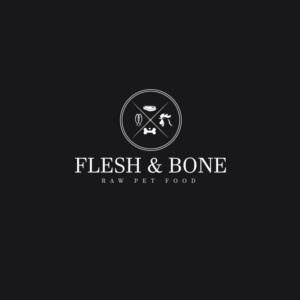 Logo Design by h27 for Flesh and Bone Raw Pet Food | Design: #18192363