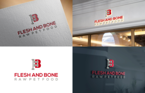 Logo Design by aqilazhifara for Flesh and Bone Raw Pet Food | Design: #18177202