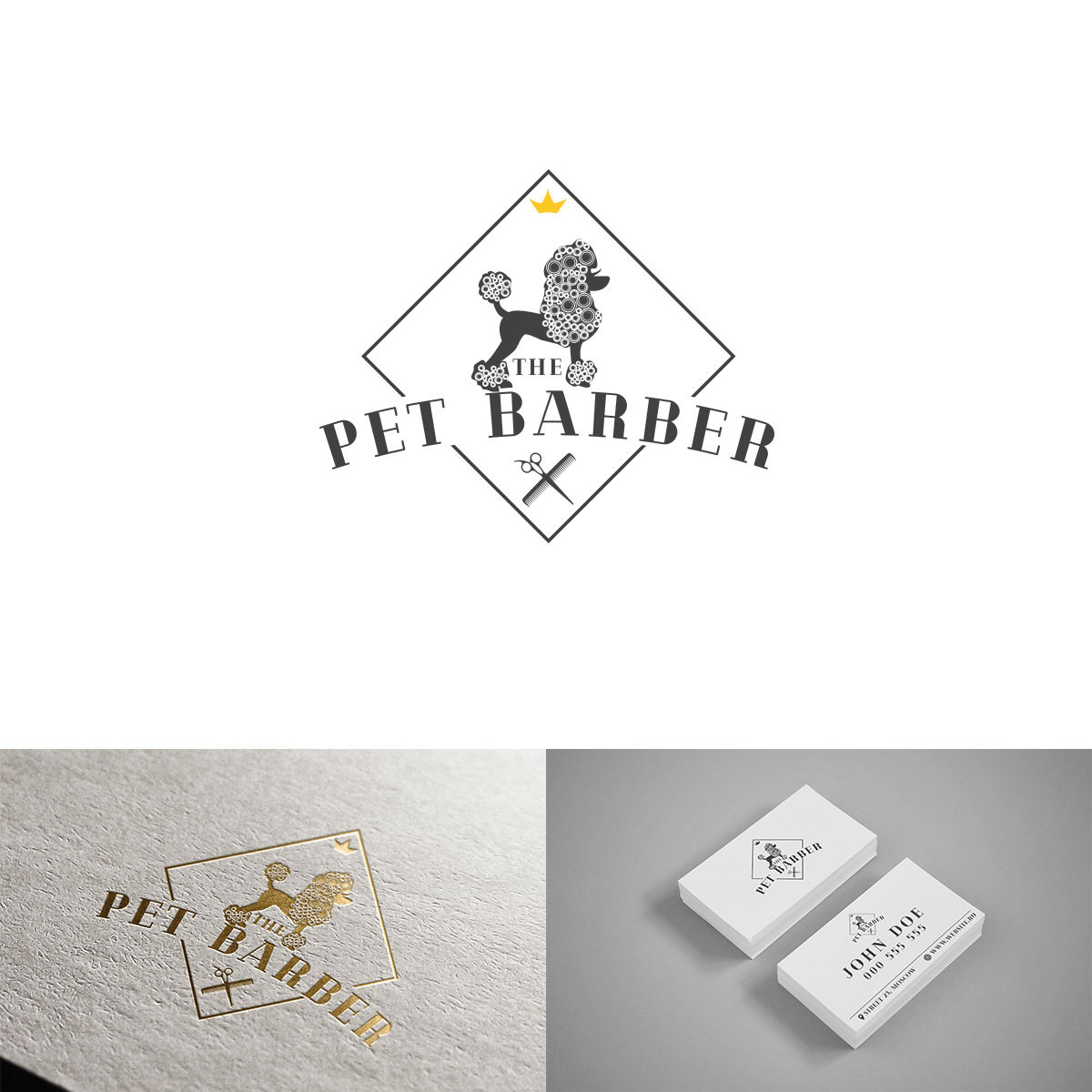 Logo Design by SpicyDesign for The pet barber | Design #18179987